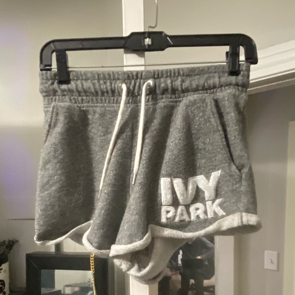 Grey High Waisted Shorts